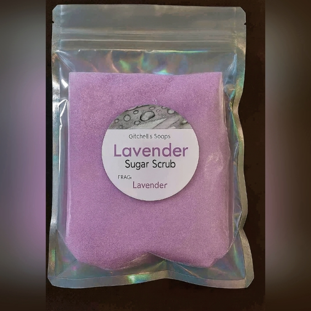 Handcrafted Lavender body scrub 4 oz NWT - Picture 1 of 2